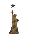 Statue of Liberty in Flag Fabric - Fused Applique  - 3 LEFT
