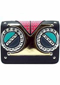 LASR Studded Owl Crossbody Bag — product view