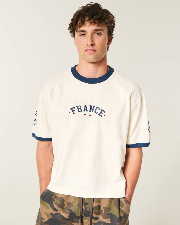 cream - francepatternb1202 / XS
