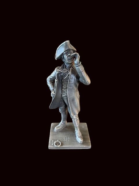 "The Captain" pewter figure