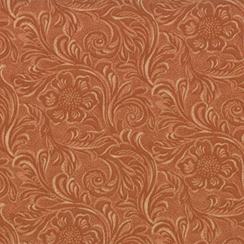 Tooled Leather ( King of the Ranch) 8 YDS