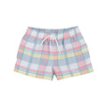 Tortola Swim Trunks-Tennis Pro Plaid/Worth Ave White
