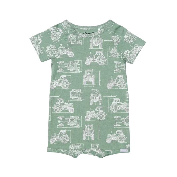 Tractor Romper