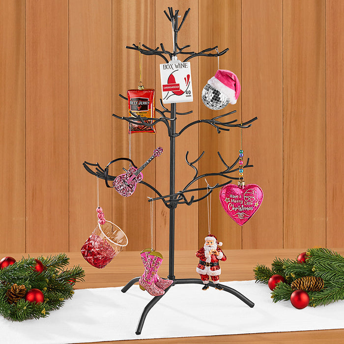 Tree-Style Metal Ornament Stand