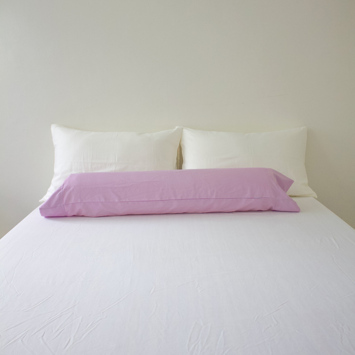U&C Bolster Pillowcase 7x36 in in lavender