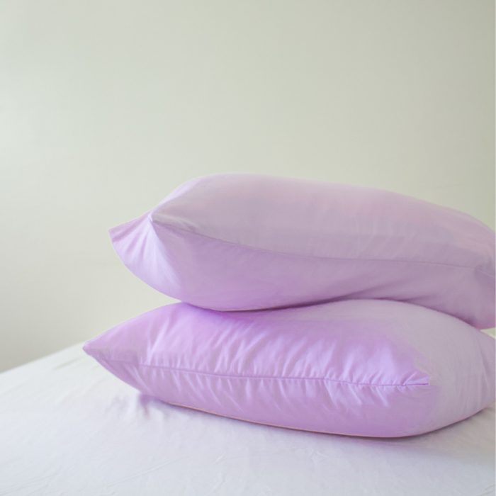 U&C Pillowcase Set 20x30in (2 Pcs) in lavender