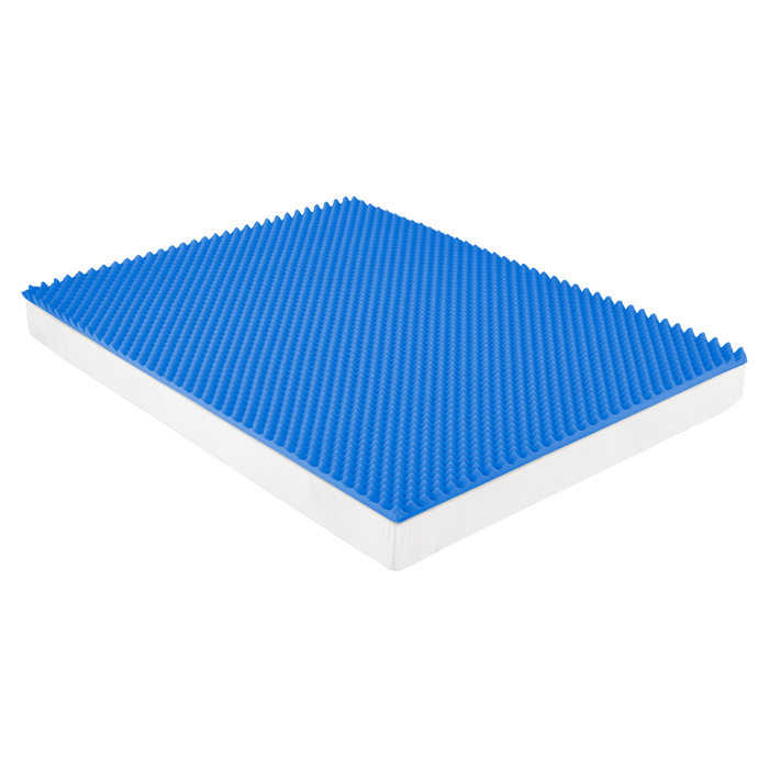 Uratex Back Care Mattress Topper Medium Firm, back view