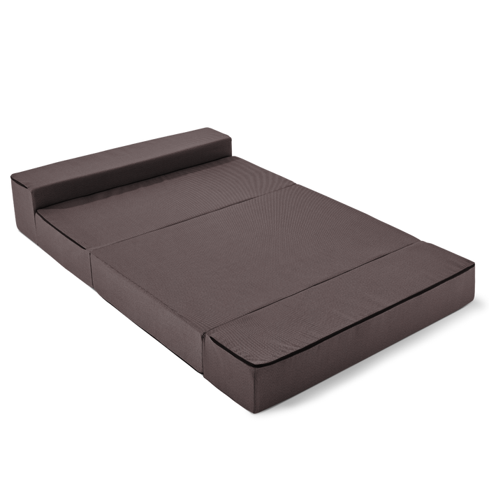 Uratex Big Mike Sofa Bed in gray and brown