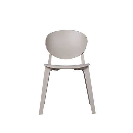 Uratex Monoblock Viola Chair in beige, front view