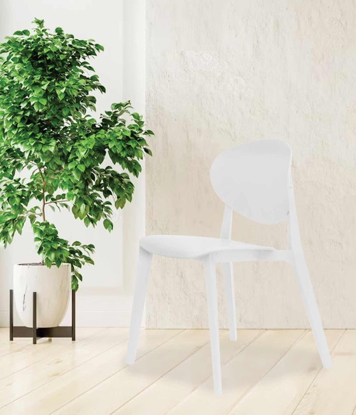 Uratex Monoblock Viola Chair in white