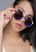 LASR Walk of Fame Oversized Sunglasses — product view