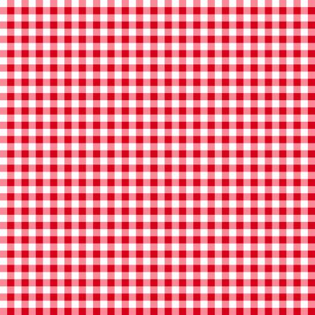 White/Red Gingham Classics # 39162-133 by Wilmington