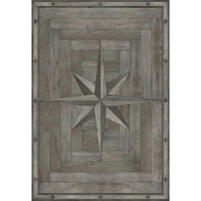 Williamsburg 18th-Century Joinery "A Forest Grove" Vinyl Floorcloth - Spicher & Co.