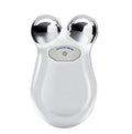 Mandotos International YouthBoost Microcurrent Facial Toner bottle with pump and label, designed for skin rejuvenation.