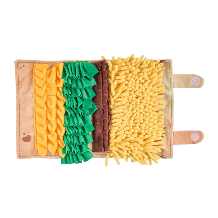 Zippy Paws Snufflerz Roll – Burrito Dog Toy